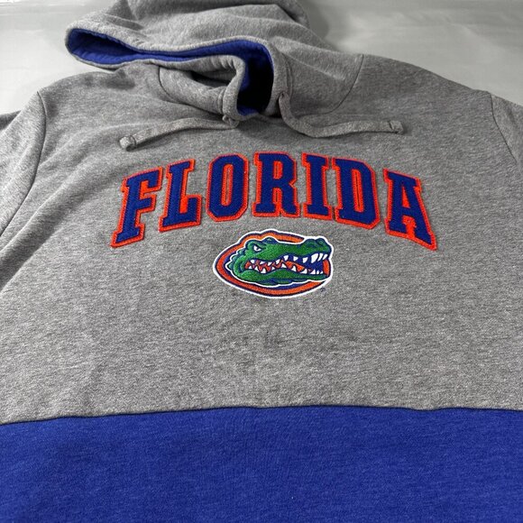 Florida Gator Fanatics Hoodie Mens Embroidered Football Pullover Long Sleeve - Picture 2 of 16